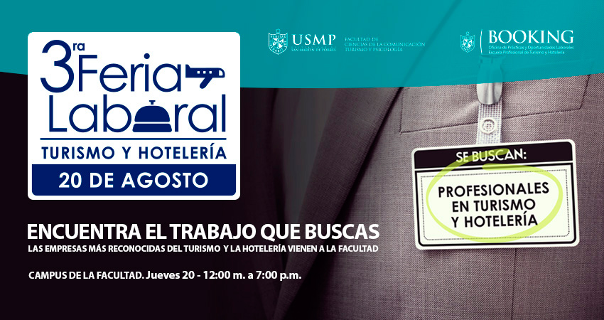 3ra. Feria Laboral De Turismo Y Hotelería De La USMP