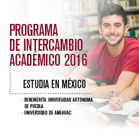 Estudia En México Con El Programa De Intercambio Académico 2016